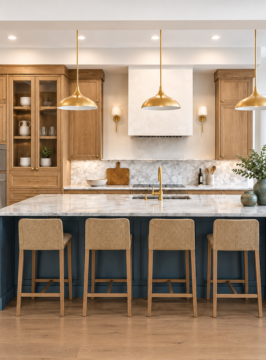 Custom kitchen cabinetry